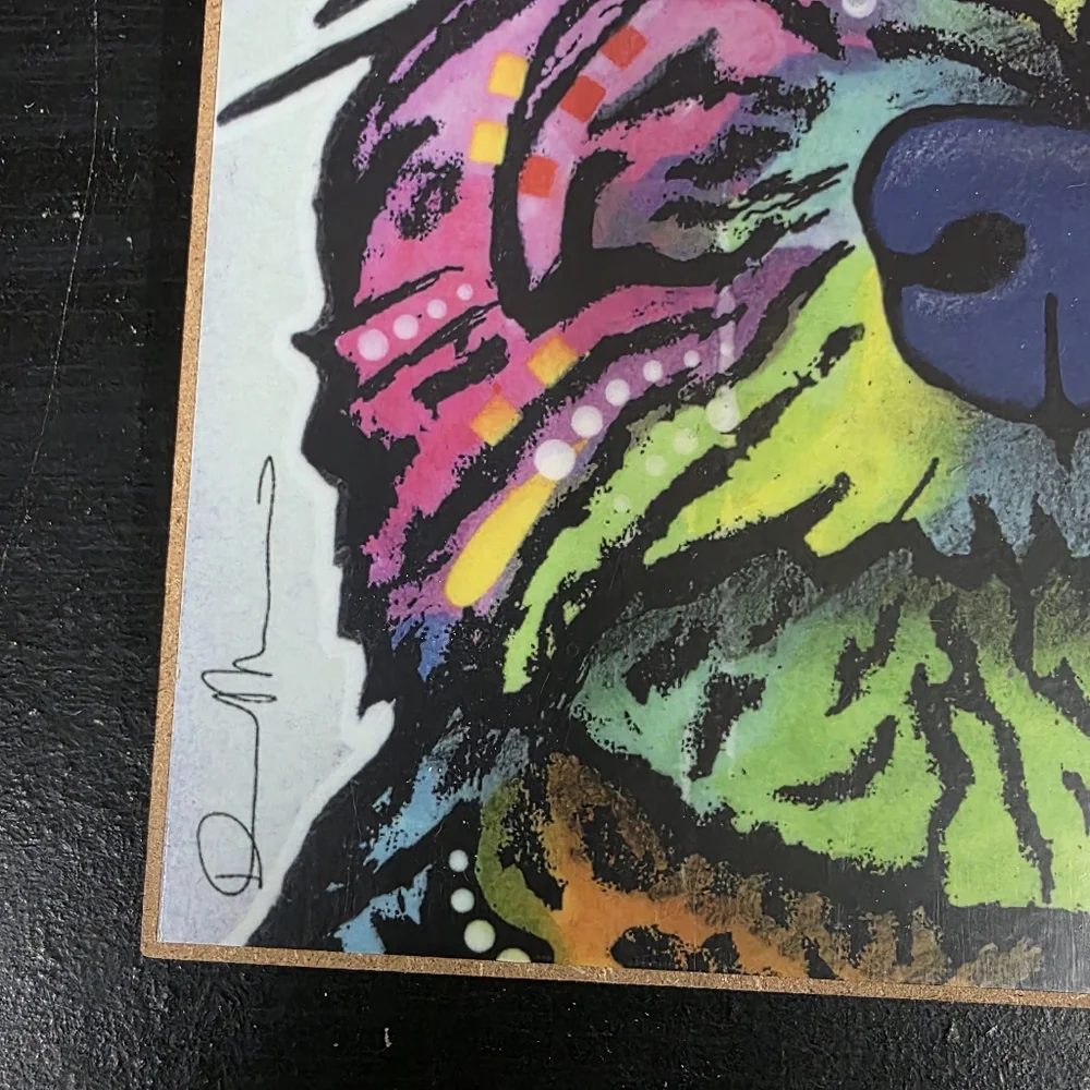 Dean Russo Neon Multicolored Dog Lover Hanging Wall Decor - Schnauzer - Picture 3 of 8